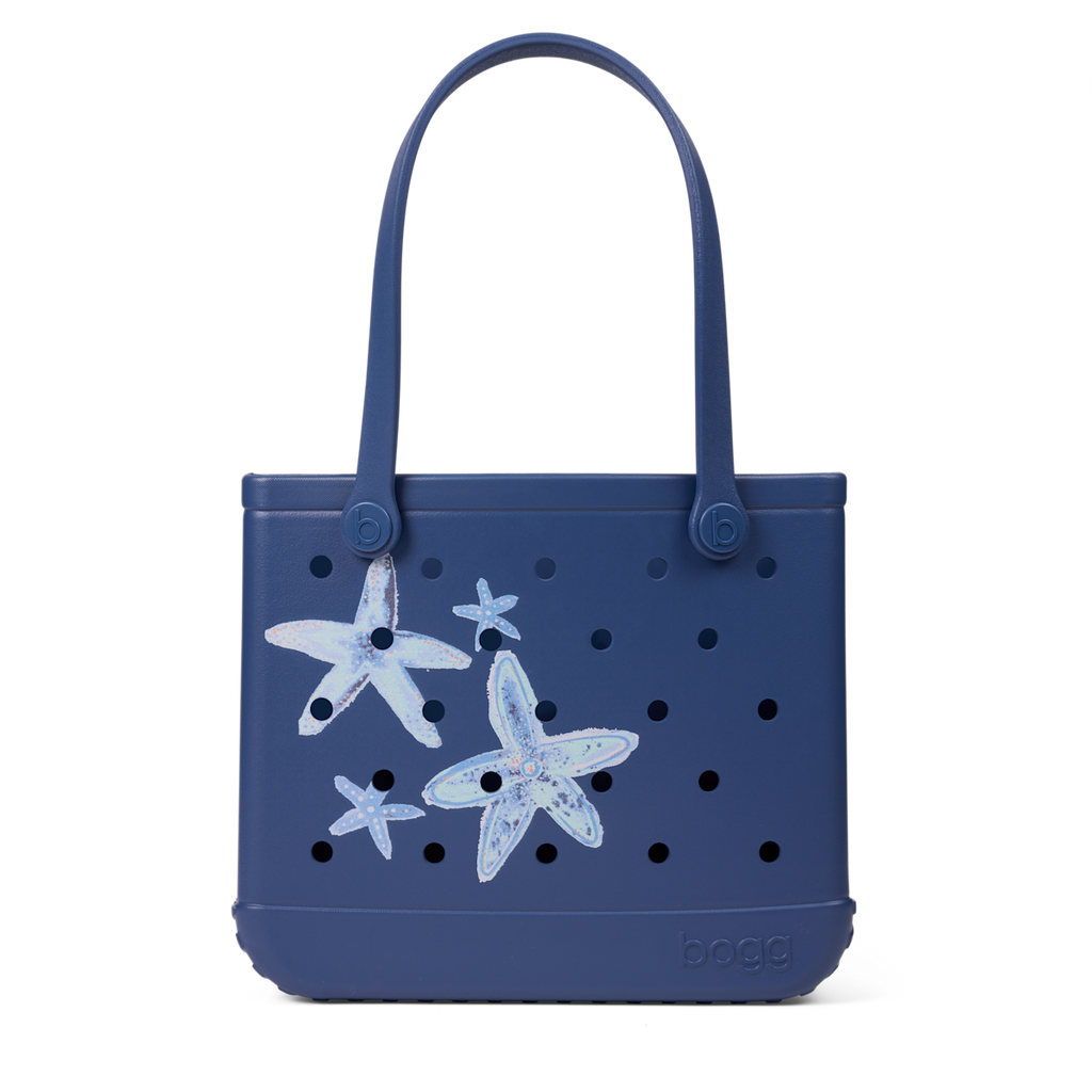 Baby Bag - Dark Blue Multi Starfish