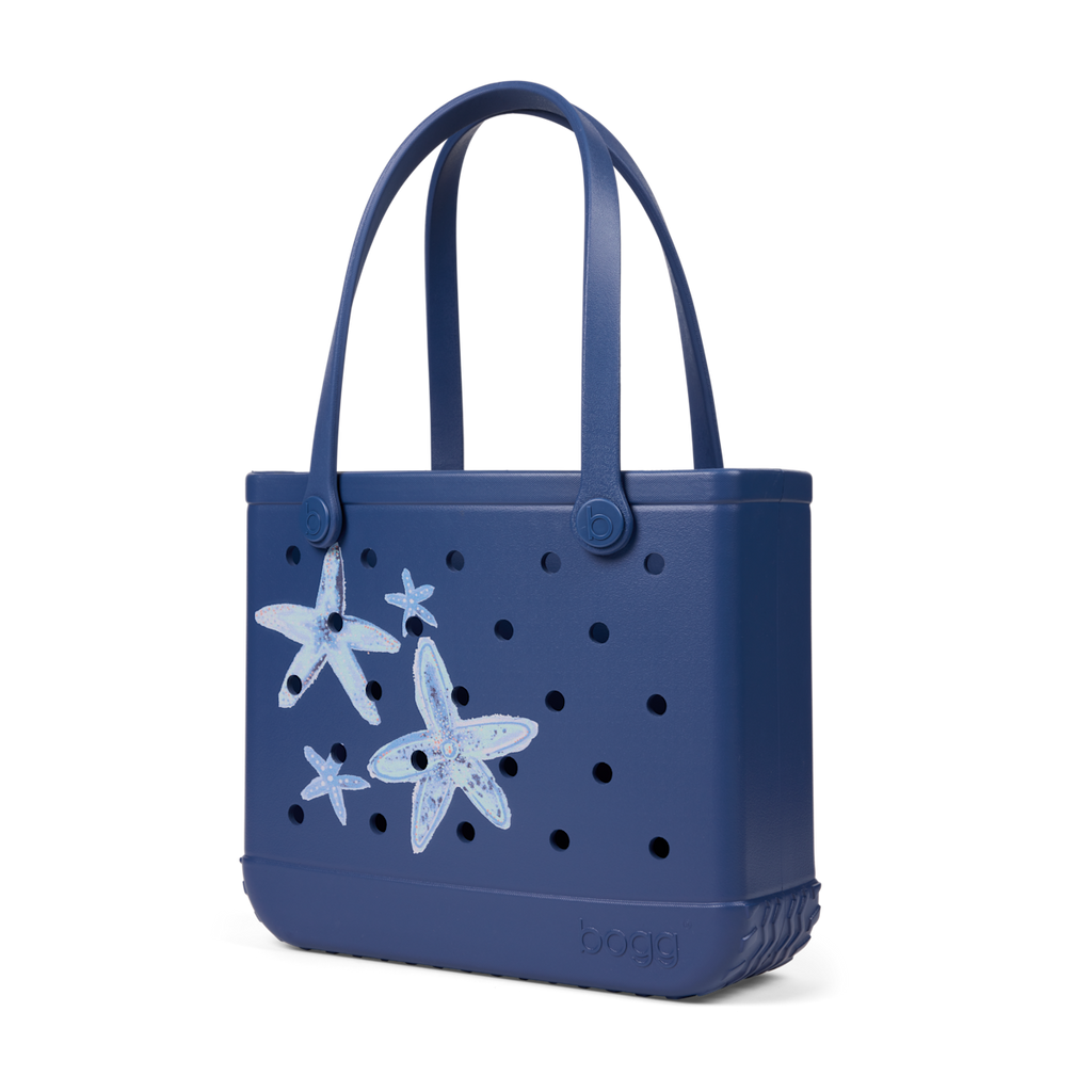 Baby Bag - Dark Blue Multi Starfish