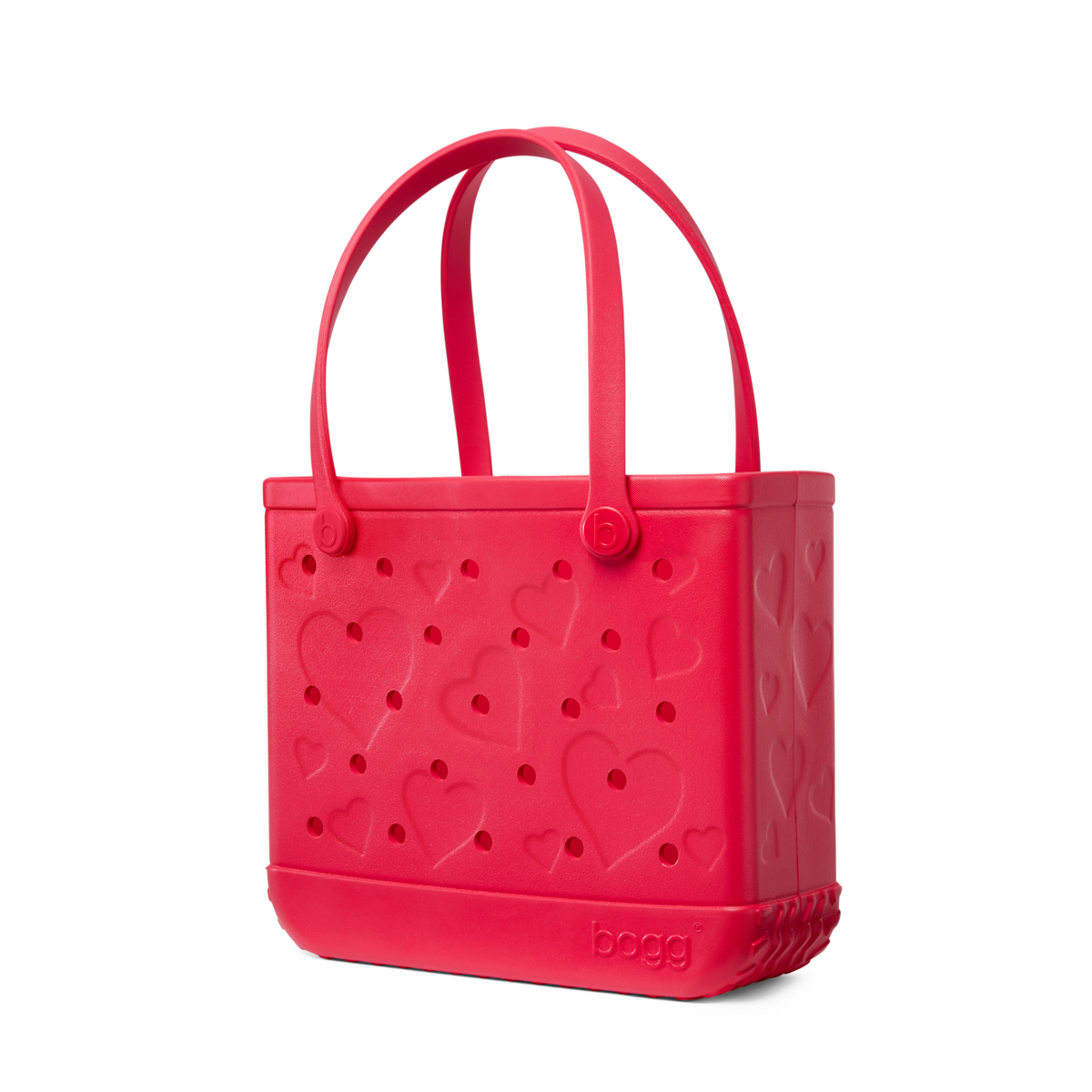 Baby Bag - Conversation Hearts Bright Red