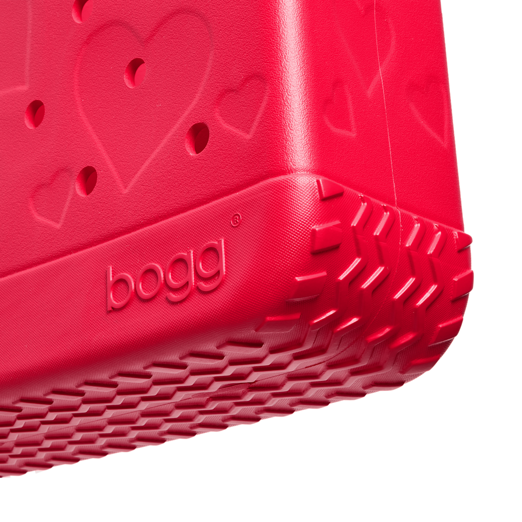 Baby Bag - Conversation Hearts Bright Red