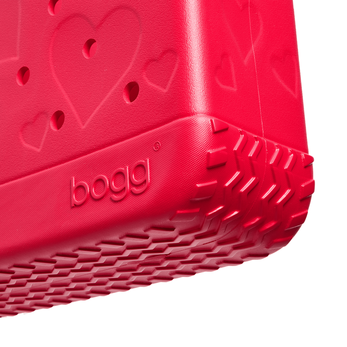 Baby Bag - Conversation Hearts Bright Red