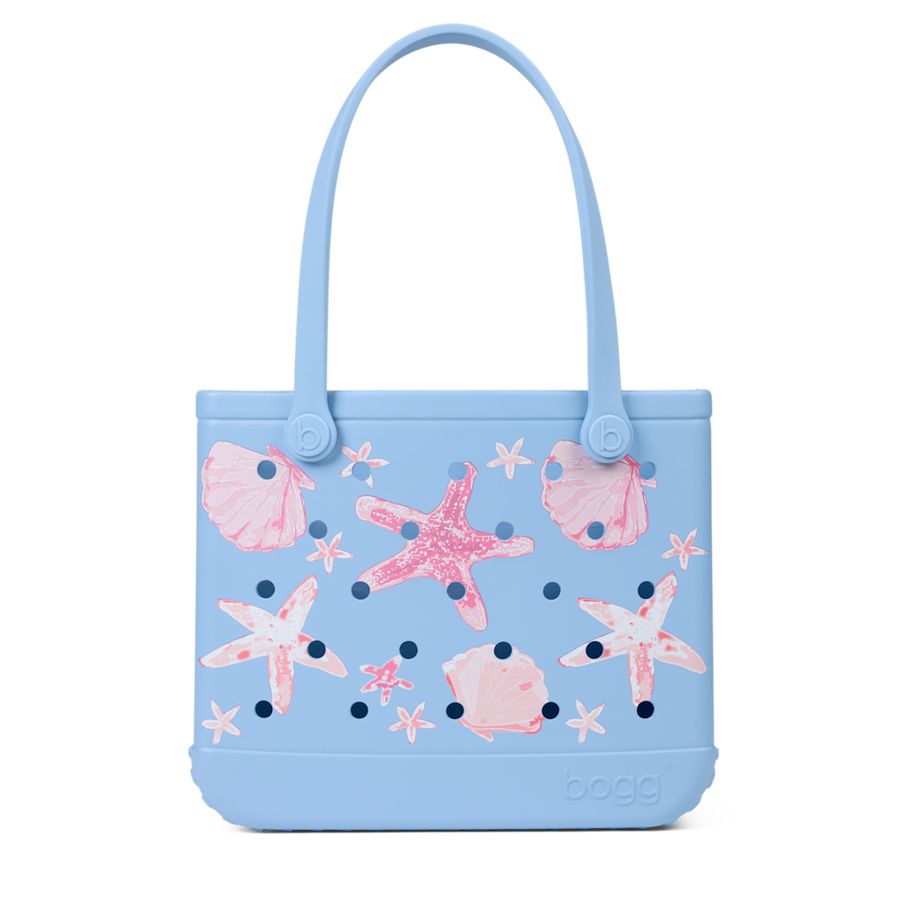 Baby Bag - Carolina Blue Shells and Starfish