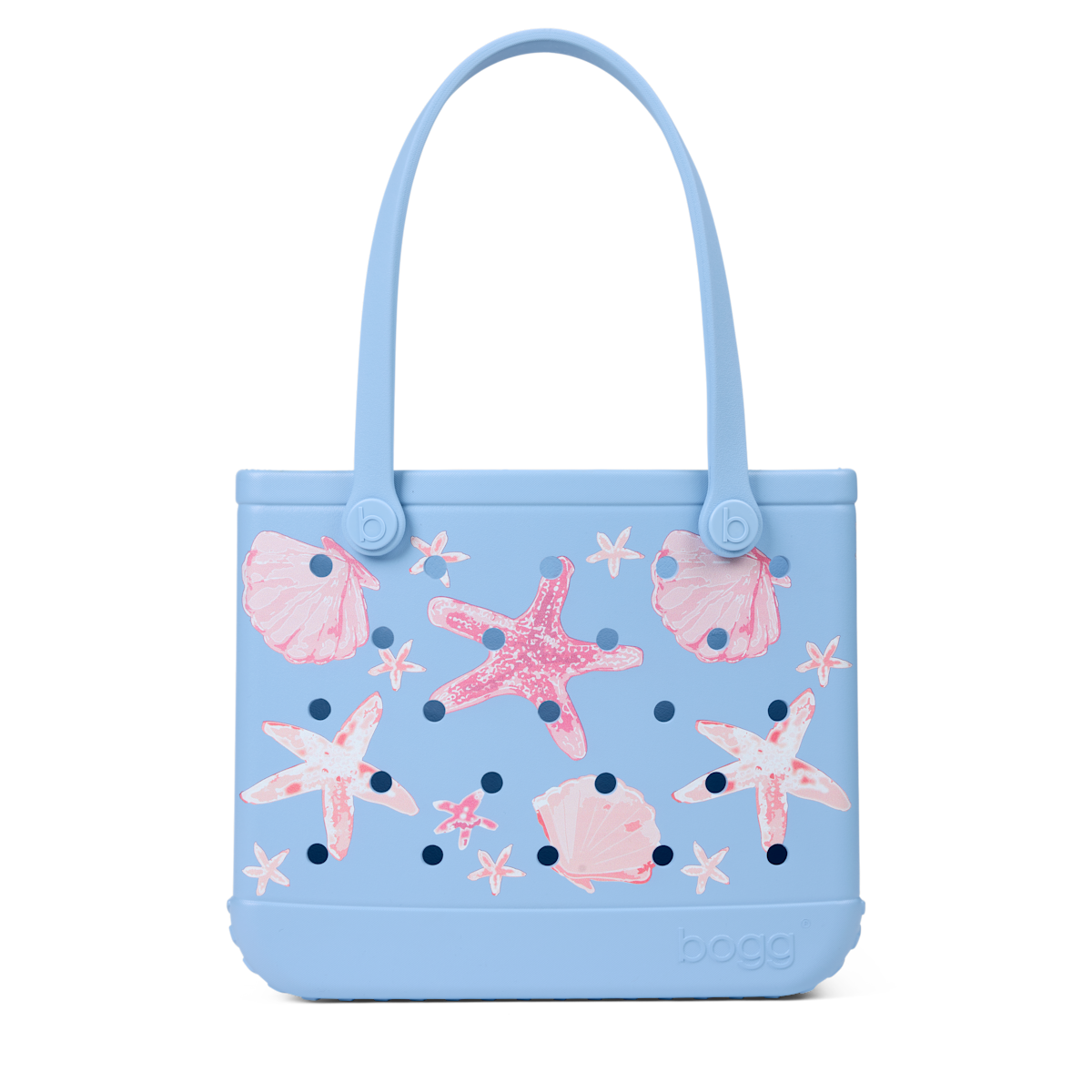 Baby Bag - Carolina Blue Shells and Starfish