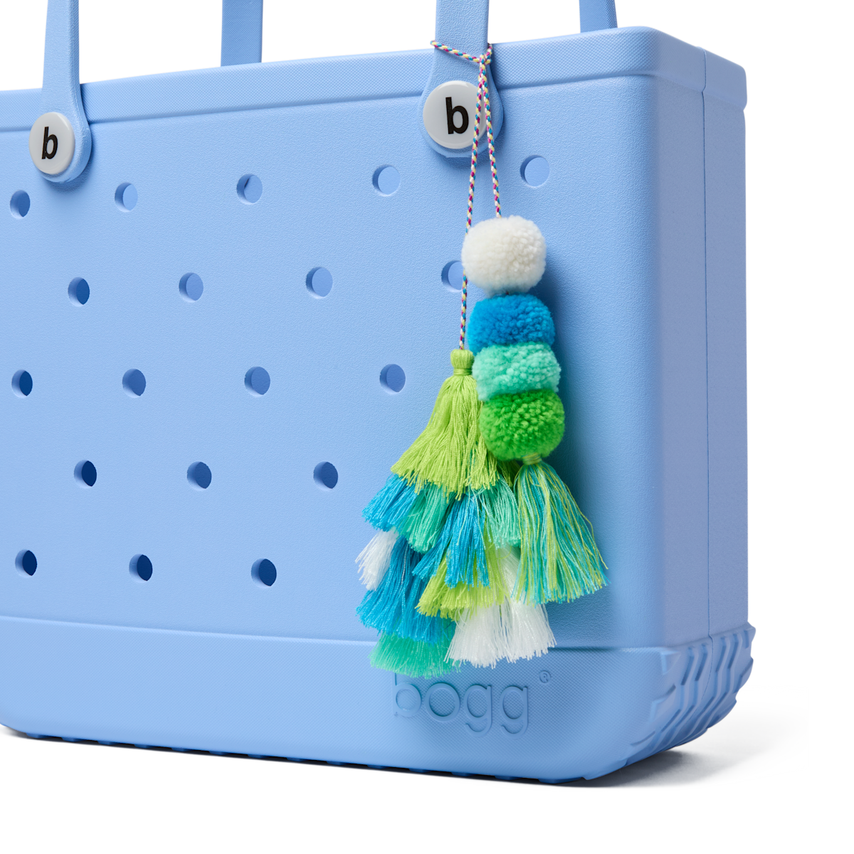 Bag Bauble - Seaweed Double Tassel