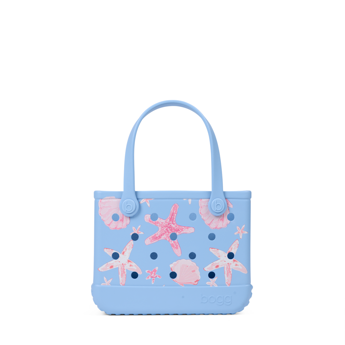 Bitty Bag - Carolina Blue Shells and Starfish