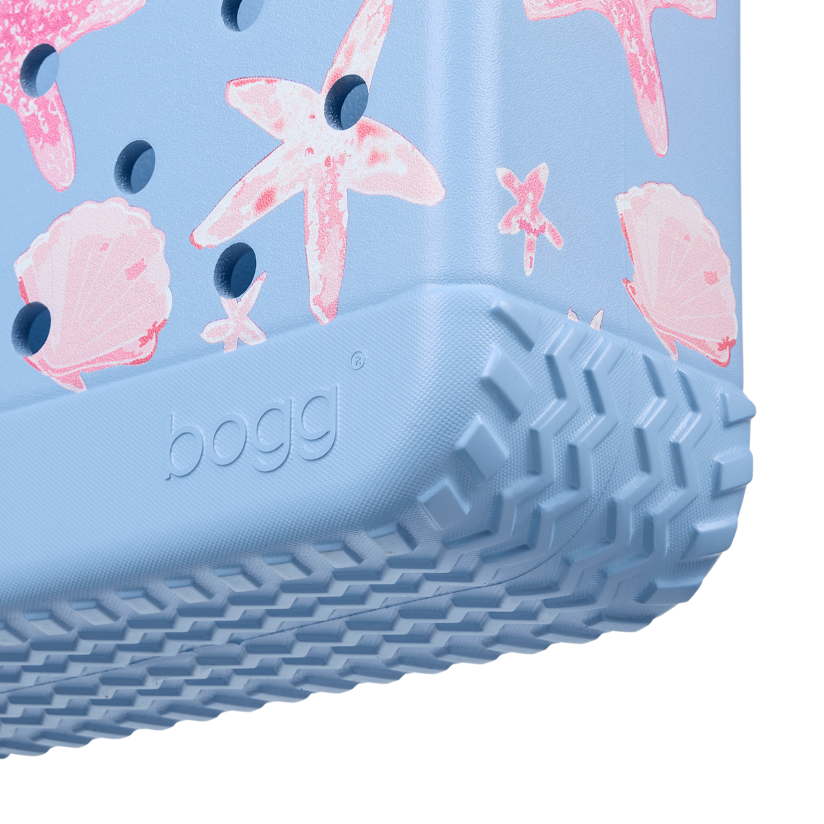 Bitty Bag - Carolina Blue Shells and Starfish