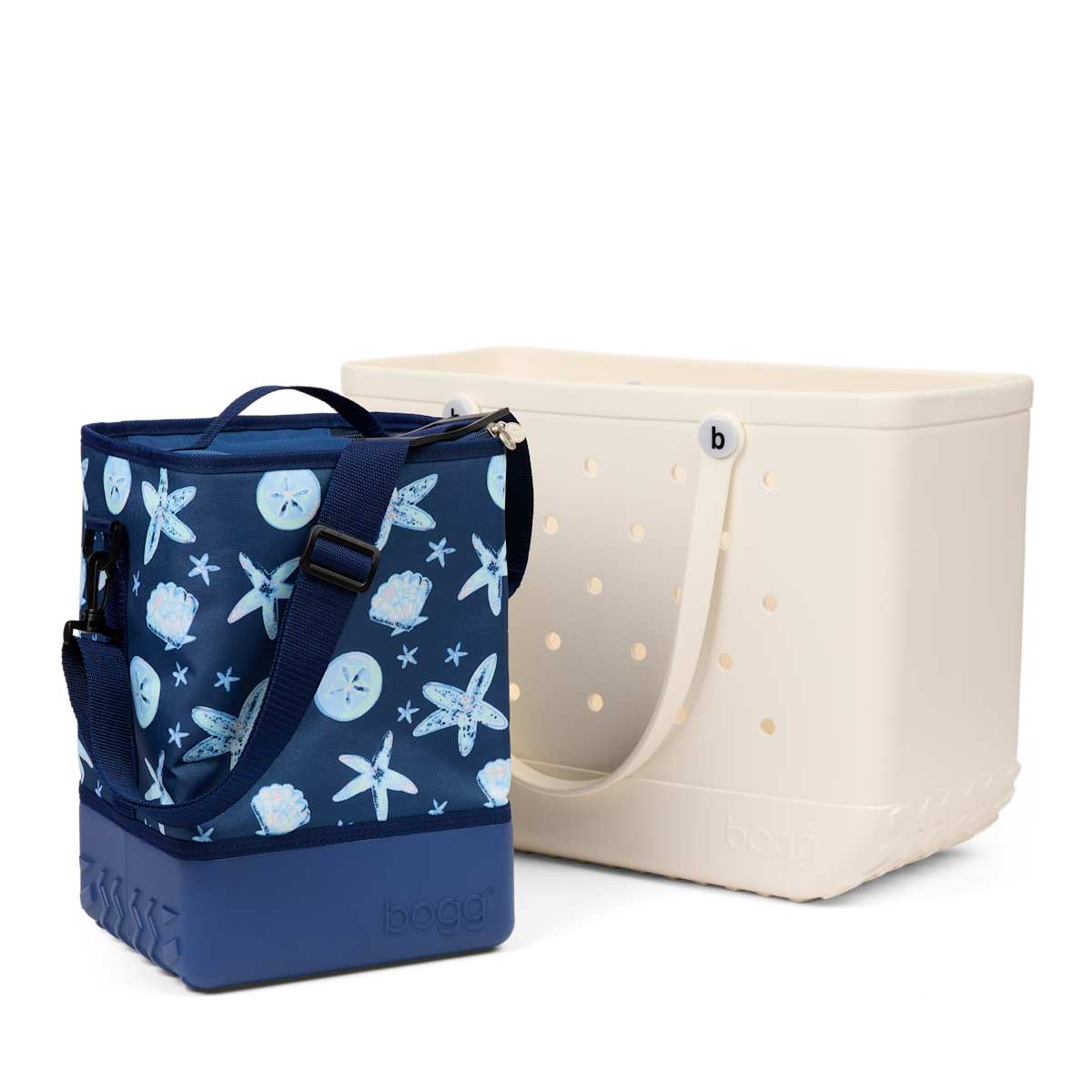 Brrr and a Half Cooler Insert - Dark Blue Multi Starfish